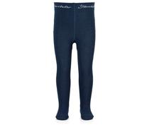Sterntaler - Kid's Strumpfhose Uni Cotton - Sous-vêtement - 128 - navy blue