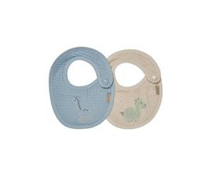 Sterntaler Lot de 2 bavoirs DINO Rexi