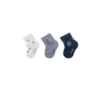Sterntaler Lot de 3 paires de chaussettes dinosaures pour bébé garçon, ecru, 18