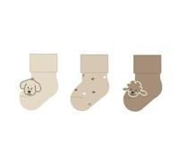 Sterntaler Lot de 3 paires de chaussettes pour débutants, chiné naturel., taille unique