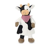 Sterntaler Marionette à main Vache, 30 x 27 x 9 cm, Noir/Blanc