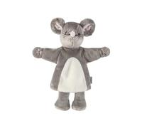 Sterntaler Marionnette Souris - Jouet Doux pour Enfants pour Le théâtre de marionnettes, la Narration, Les câlins et la de la Parole - Compagnon de Jeu Parfait et idée Cadeau - Gris