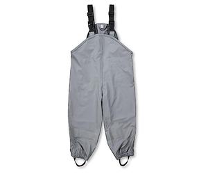 Sterntaler Mixte bébé Regenträgerhose ungefüttert Pantalon de Pluie, Hellgrau, 80