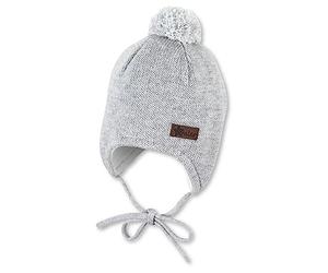 Sterntaler Mixte bébé Strickmütze Bonnet Not Applicable, Argent Mel., 47
