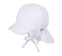 Sterntaler Mixte Schirmmã¼tze M. Nackenschutz Casquette, Blanc (Weiss 500), 53 EU