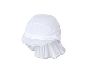 Sterntaler Mixte Schirmmã¼tze M. Nackenschutz Casquette, Blanc (Weiss 500), 53 EU