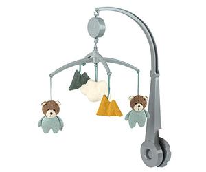Sterntaler Mobile Ours Ben, Support, Mécanisme Musical, Figurines Mobiles, Âge : pour Bébés Dès La Naissance, Multicolore