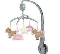 Sterntaler Mobile Poney Pauline, Support, Mécanisme Musical, Figurines Mobiles, Âge : pour Bébés Dès La Naissance, Multicolore