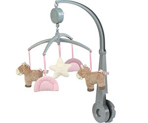 Sterntaler Mobile Poney Pauline, Support, Mécanisme Musical, Figurines Mobiles, Âge : pour Bébés Dès La Naissance, Multicolore