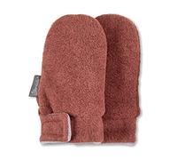 Sterntaler Moufles en Polaire Foices, Rouge chiné, 1 Mixte bébé