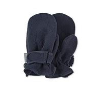 Sterntaler Moufles Micropolaires, Matière Déperlante avec Poignet Élastique et Fermeture Velcro, Âge : 12-18 mois, Taille 1, Bleu Marine