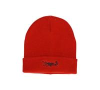 Sterntaler Ocs Bonnet en Tricot Style Skater, Rouge Moyen, 55 cm Garçons