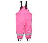 Sterntaler Pantalon de Pluie Unisexe pour Enfant - avec Bretelles - Imperméable avec Bouton Pression et Coutures soudées - Rose, Rose, 3 Ans