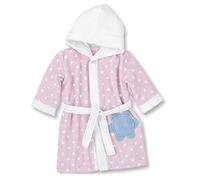 STERNTALER Peignoir en Eponge Pois Rose Motif Katharina La Coccinelle Taille 98/104