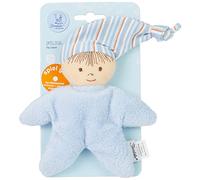Sterntaler Poupée, Hochet Intégré, Pour Bébé dès la naissance, 16 cm, Bleu