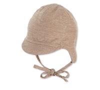 Sterntaler Schirmmütze Feincord, Bonnet Garçon, Beige,