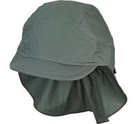 Sterntaler Schirmmütze m. Nackenschutz 1531430 Chapeau pour Temps Froid, Olive, 51 Unisex Baby