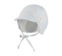 Sterntaler Schirmmütze mit Bindeband Graumeliert Chapeau de Soleil, Bleu Clair, 51 Garçon