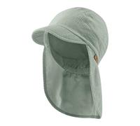 Sterntaler Schirmmütze mit Nackenschutz aus Baumwolle Chapeau de Soleil, Couleur : Vert Pierre, 53 Mixte