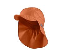Sterntaler Schirmmütze mit Nackenschutz aus Baumwolle Chapeau de Soleil, Orange Rouille, 53 Mixte