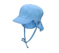 Sterntaler Schirmmütze Mit Nackenschutz Bonnet, Bleu (Zartblau 399), 45 Bébé Fille