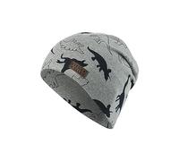 Sterntaler Slouch-Beanie Dino2 Bonnet, argenté, 51 Bébé Fille