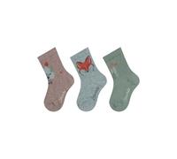 Sterntaler Socken 3er Save Lot de 3 Paires de Chaussettes, Marron chiné, 27-30 Garçon