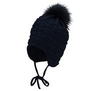 Sterntaler Structure Bonnet à Pompon, Bleu Marine, 5 1/2 Fille