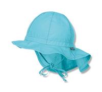 Sterntaler Sun Hat With Neck Protection, Bonnet Mixte bébé, Turquoise (Türkis 435), XXX-Large (Taille fabricant: 45)