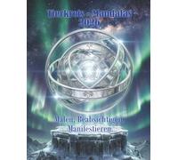 Sternzeichen Mandala 2026: Ausmalbuch für Erwachsene - 12 Tierkreiszeichen-Mandalas mit Jahreshoroskop & Manifestations-Ritualen: Stressabbau & ... | Einseitig bedruckt | 21,6 x 27,9 cm