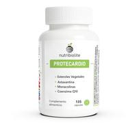 Stérols Végétaux (Phytostérols), Levure de Riz Rouge (Monacolines), Astaxanthine et Coenzyme Q10 - Cholestérol et Triglycérides - 135 gélules - Végan - Sans additifs | Protecardio Nutribiolite