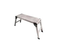 Sterzeal Rapide Plateforme de travail en aluminium d'une capacité de 150 kg - Banc de travail pliable léger en aluminium, plate-forme antidérapante, décoration portable et plate-forme alternative à
