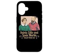 Stes Zelie et Louis Martin Parents de Sainte Thérèse de Lisieux Coque pour iPhone 16