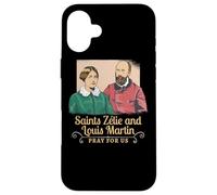 Stes Zelie et Louis Martin Parents de Sainte Thérèse de Lisieux Coque pour iPhone 16 Plus
