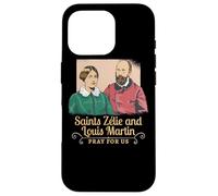 Stes Zelie et Louis Martin Parents de Sainte Thérèse de Lisieux Coque pour iPhone 16 Pro