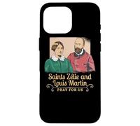 Stes Zelie et Louis Martin Parents de Sainte Thérèse de Lisieux Coque pour iPhone 16 Pro Max