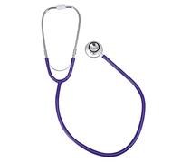 Stéthoscope à Double Tête, Stéthoscope Multifonctionnel 45mm pour Examen du Diaphragme, Adulte et Pédiatrique, Tuyau en PVC, Bouchon en Caoutchouc, pour Professionnels de Santé et Enseignement Médical