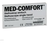 Stéthoscope à tête plate bleu 1 pc