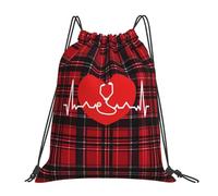 Stéthoscope, Battements De Cœur, Médecin, Infirmière Unisexe Gym Sack Grand Sac À Cordon Étanche Sac À Dos À Cordon Pour Gymnastique Yoga Natation