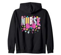 Stéthoscope coloré Nurse Pride Bow Sweat à Capuche