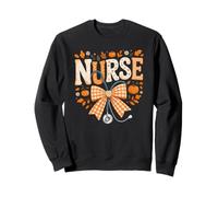 Stéthoscope d'automne pour infirmière en dermatologie Motif Citrouille Thanksgiving Sweatshirt