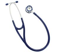 Stéthoscope de cardiologie double pavillon - Bleu