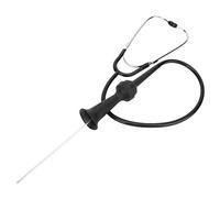 Stéthoscope de cylindre de moteur, testeur de réparation de moteur de stéthoscope de cylindre de voiture diagnostiquer l'outil auditif de testeur de mécanique automobile