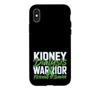 Stéthoscope de dialyse rénale Technicien néphrologie Coque pour iPhone X/XS