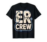 Stéthoscope de l'équipe d'urgence pour infirmière et médecin T-Shirt