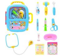 Stéthoscope de Simulation de médecin, maison de jeu pour enfants, chariot de médecine, valise jouet cadeau