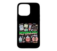Stéthoscope d'infirmière dialyse rénale néphrologie Coque pour iPhone 15 Pro Max