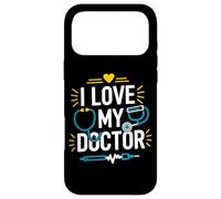Stéthoscope I Love My Doctor Heartbeat Art Coque pour iPhone 17 Pro Max