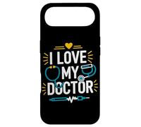 Stéthoscope I Love My Doctor Heartbeat Art Coque pour iPhone Air