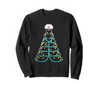 Stéthoscope pour infirmière, Arbre de Noël, Soins Infirmiers, NICU RN LPN Sweatshirt